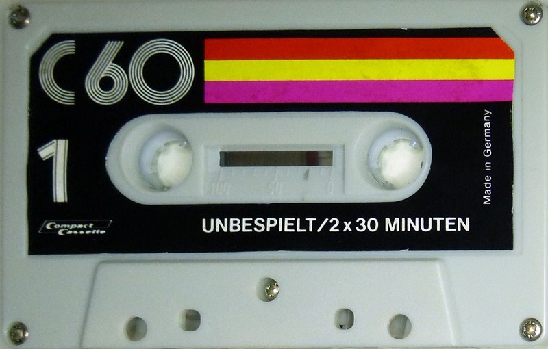 Compact Cassette Frog 60 Type II Chrome Germany