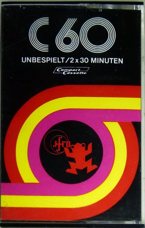 Compact Cassette Frog 60 Type II Chrome Germany