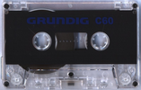 Compact Cassette Grundig 60 Type I Normal 1998 Europe