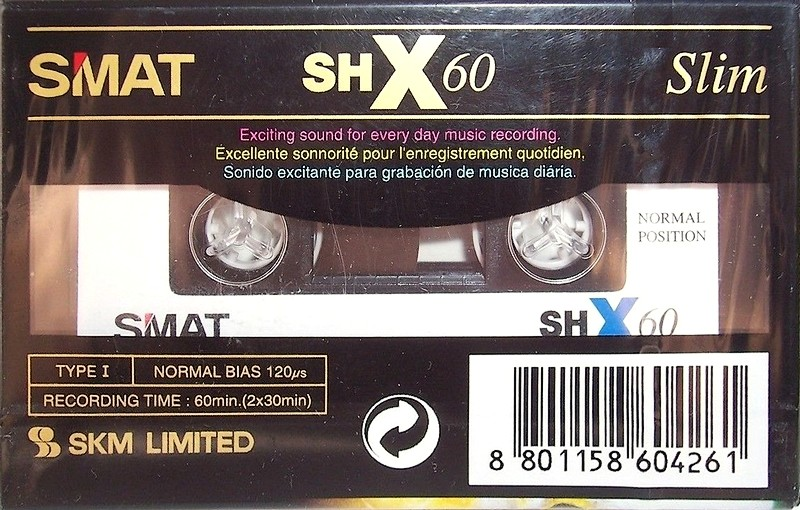 Compact Cassette Smat SH X 60 Type I Normal 2005 Europe