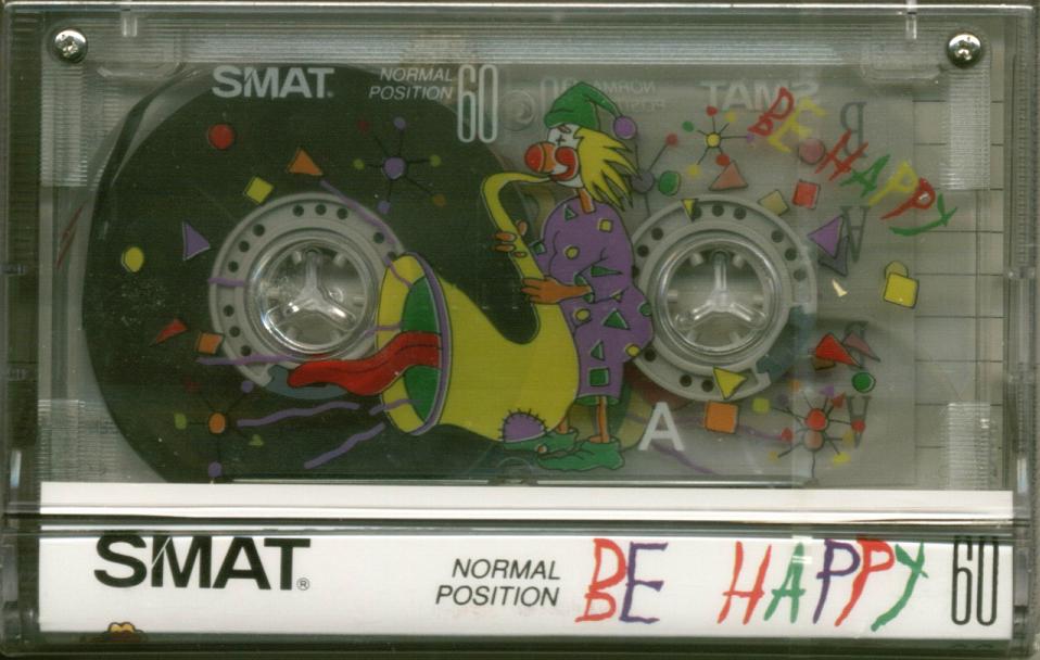 Compact Cassette Smat Art 60 "Be Happy" Type I Normal 1993 South Korea