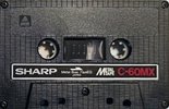 Compact Cassette Sharp MX 60 Type IV Metal 1979 Worldwide