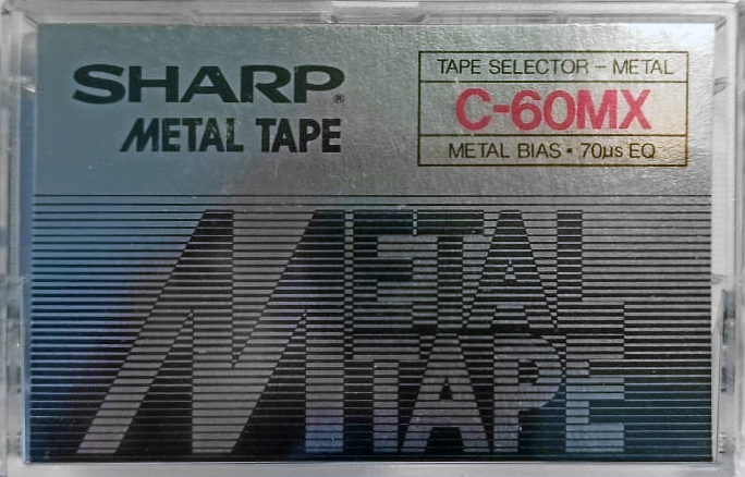 Compact Cassette Sharp MX 60 Type IV Metal 1979 Worldwide