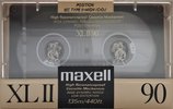 Compact Cassette Maxell XLII 90 Type II Chrome 1988 USA
