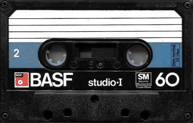 Compact Cassette BASF Studio I 60 Type I Normal 1979 USA