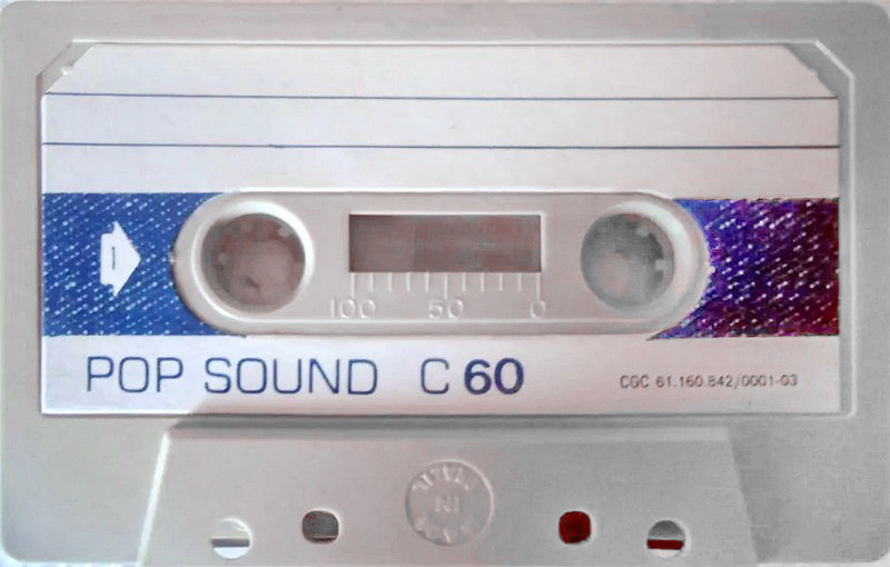 Compact Cassette Pop Sound 60 Type I Normal Brazil