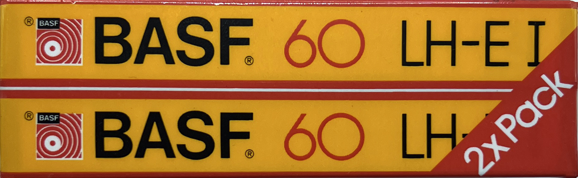 2 pack BASF LH Extra I 60 Type I Normal 1985 Europe