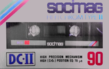 Compact Cassette Socimag DC-II 90 Type II Chrome 1984 Europe