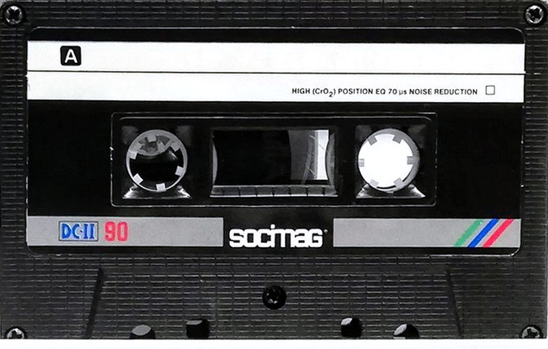 Compact Cassette Socimag DC-II 90 Type II Chrome 1984 Europe