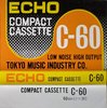 Compact Cassette Echo 60 "Tokio Music Industry Co" Type I Normal 1977 Unknown Country