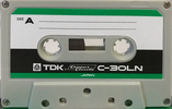 Compact Cassette TDK 30 Type I Normal 1972 USA