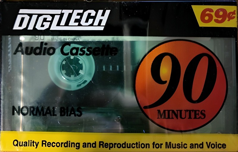 Compact Cassette Digitech 90 Type I Normal 1998 USA