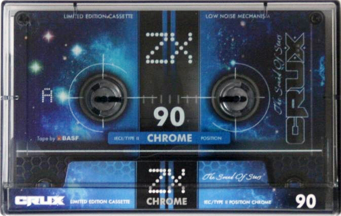 Compact Cassette CRUX ZX 90 Type II Chrome 2021 Worldwide