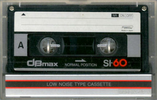 Compact Cassette dBMax SI 60 Type I Normal 1986 Japan