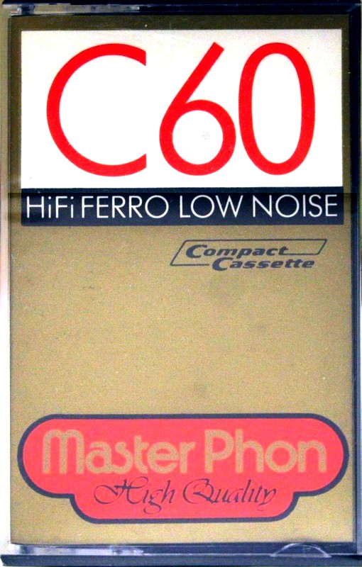 Compact Cassette Master Phon 60 Type I Normal 1981 Hong Kong