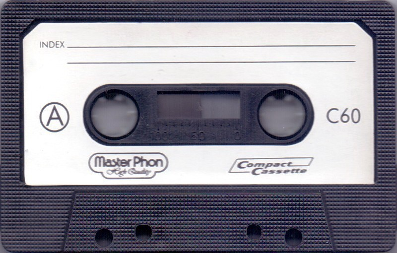 Compact Cassette Master Phon 60 Type I Normal 1981 Hong Kong
