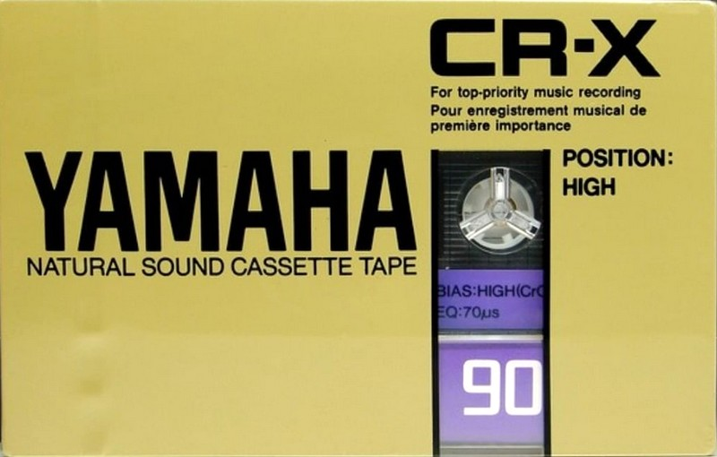 Compact Cassette Yamaha CR-X 90 Type II Chrome 1982 Worldwide