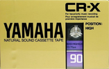 Compact Cassette Yamaha CR-X 90 Type II Chrome 1982 Worldwide