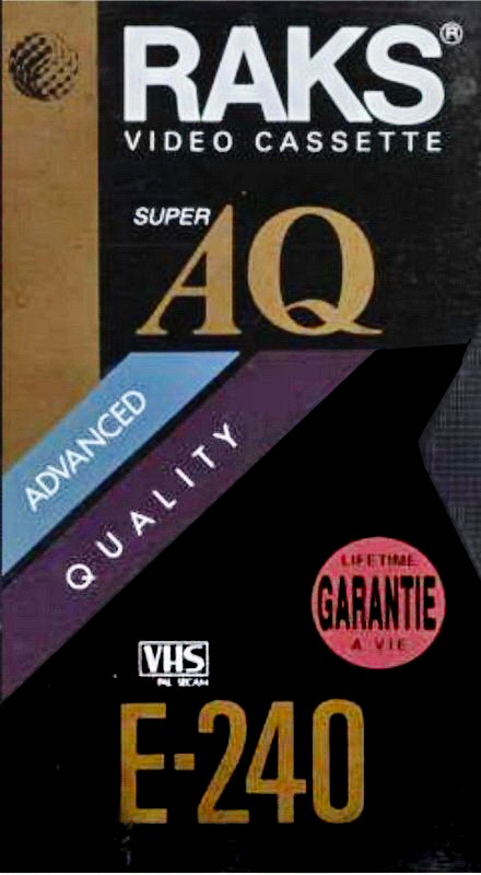 VHS, Video Home System RAKS AQ 240 Type I Normal Europe