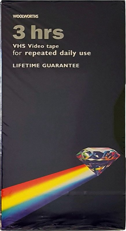 VHS, Video Home System Woolworths 180 Type I Normal UK