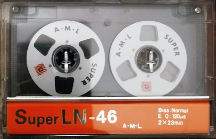Compact Cassette AML Super LN 46 Type I Normal Japan