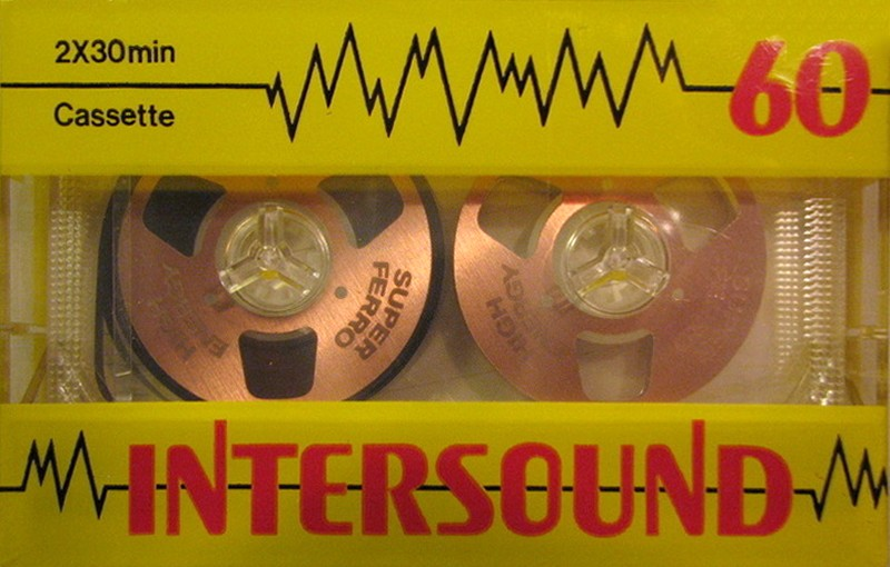 Compact Cassette Intersound 60 Type I Normal Europe