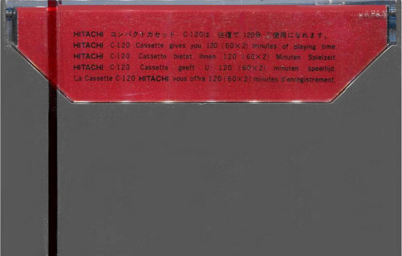 Compact Cassette Hitachi UD 120 Type I Normal 1970 Worldwide