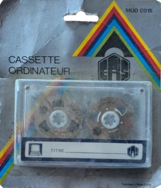 Blister ERS 15 Computer Cassette 1984 France