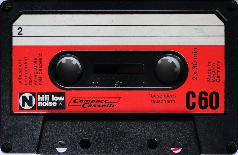 Compact Cassette Neckermann 60 "№ 788/732" Type I Normal 1974 Europe