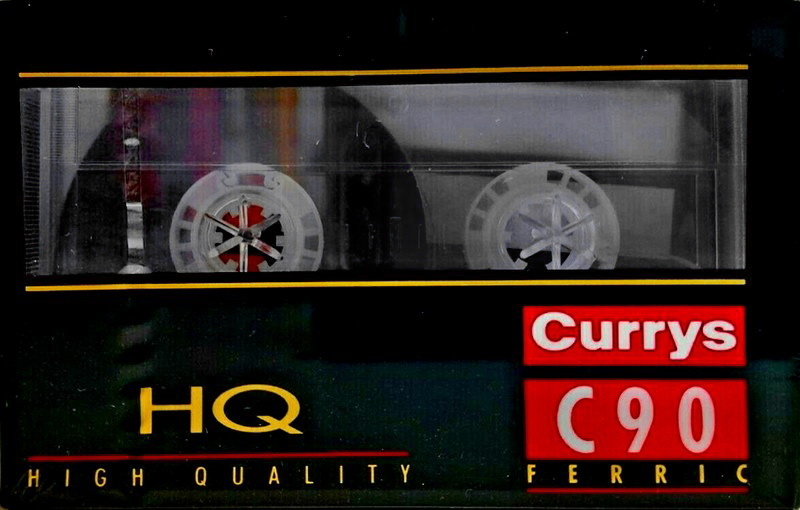 Compact Cassette Currys HQ 90 Type I Normal UK