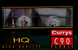 Compact Cassette Currys HQ 90 Type I Normal UK