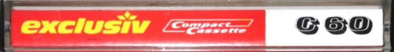 Compact Cassette Exclusiv 60 Type I Normal 1982 Germany