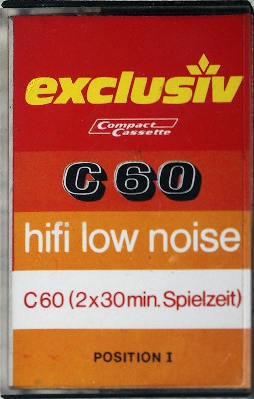 Compact Cassette Exclusiv 60 Type I Normal 1982 Germany