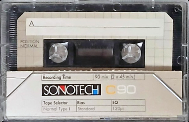 Compact Cassette Sonotech 90 Type I Normal Southern Africa