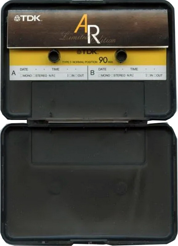 Compact Cassette TDK AR 90 "AR-LB90 Limited Edition" Type I Normal 1988 Europe