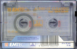 Compact Cassette Emtec "3 in 1" Cleaning Cassette 2000 Europe