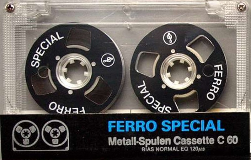 Compact Cassette Metall-Spulen Ferro Special 60 Type I Normal Netherlands