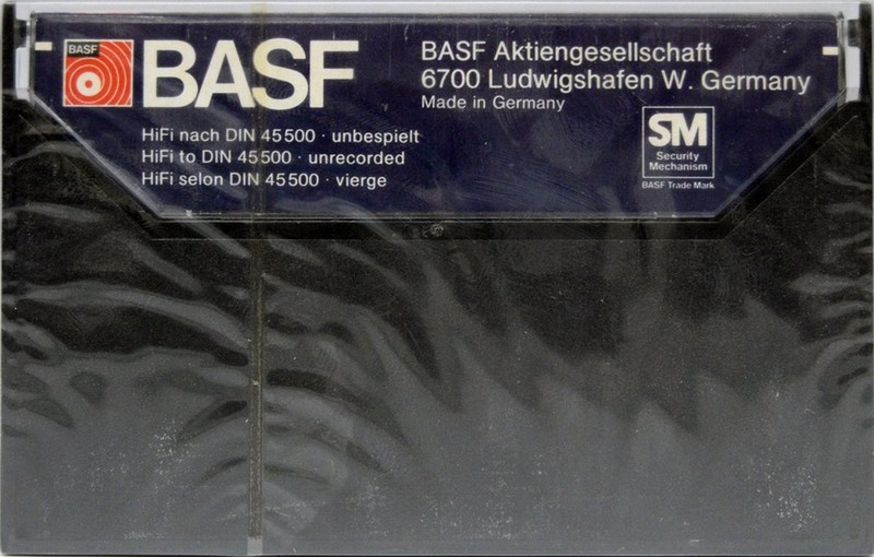 Compact Cassette BASF Ferrochrom 60 Type III Ferro Chrome 1978 Europe