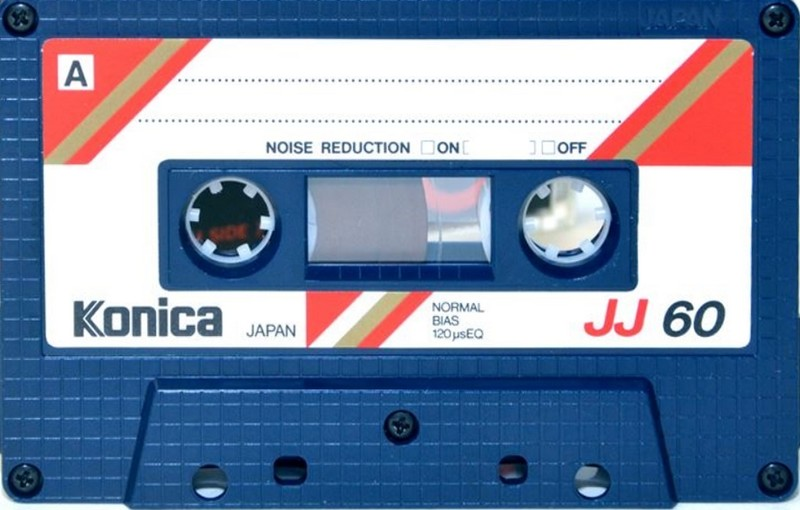 Compact Cassette Konica JJ 60 Type I Normal 1984 Japan