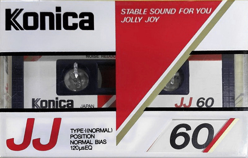 Compact Cassette Konica JJ 60 Type I Normal 1984 Japan