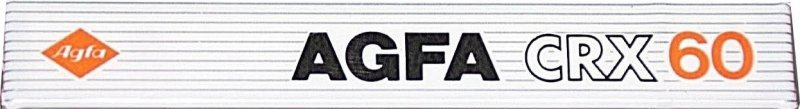 Compact Cassette AGFA CRX 60 Type II Chrome 1985 Europe