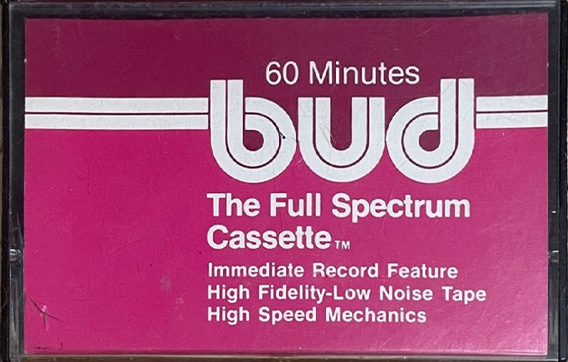 Compact Cassette Bud The Full Spectrum 60 Type I Normal USA