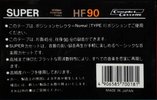 Compact Cassette Super HF 90 Type I Normal Japan