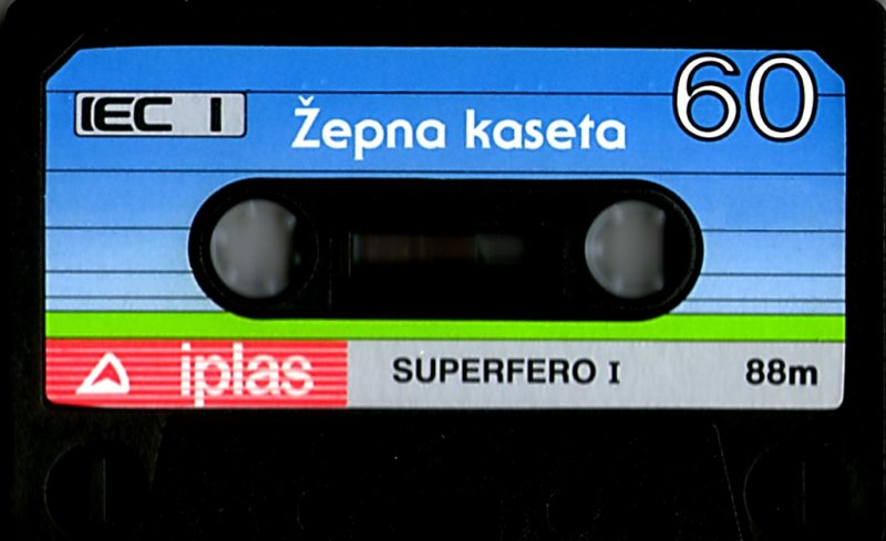 Compact Cassette Iplas 60 Type I Normal Yugoslavia