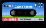 Compact Cassette Iplas 60 Type I Normal Yugoslavia