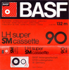 Compact Cassette BASF LH Super 90 "Oval Window" Type I Normal 1976 Europe