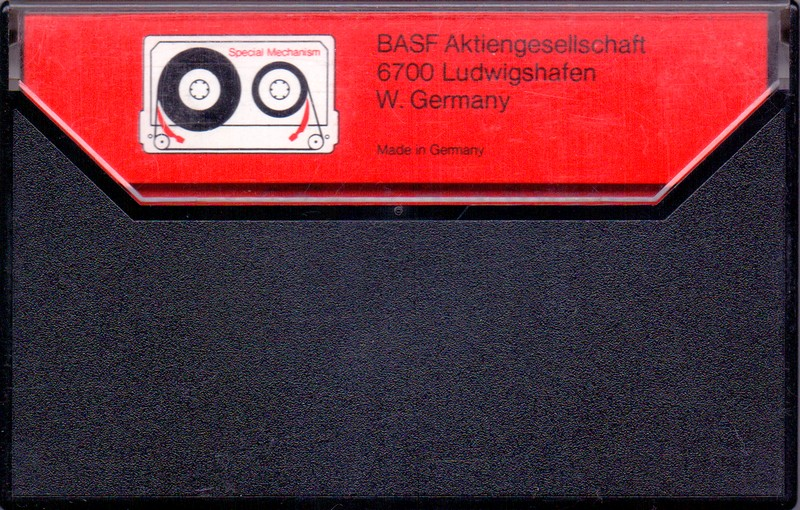 Compact Cassette BASF LH Super 90 "Oval Window" Type I Normal 1976 Europe