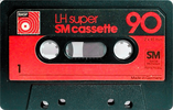 Compact Cassette BASF LH Super 90 "Oval Window" Type I Normal 1976 Europe