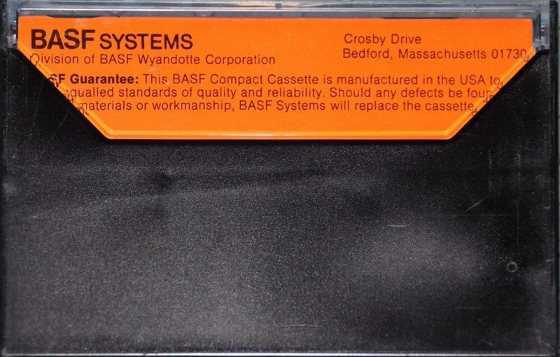 Compact Cassette BASF Headmaster Series 60 Type I Normal 1975 USA