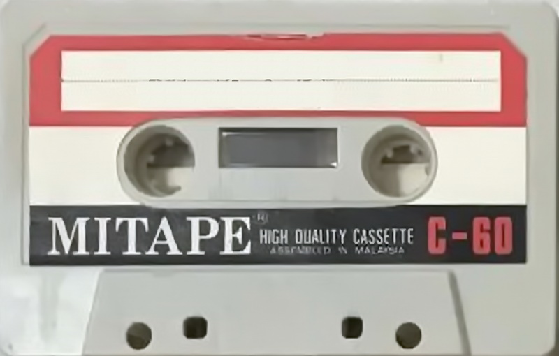 Compact Cassette Mitape 60 Type I Normal 1978 Malaysia